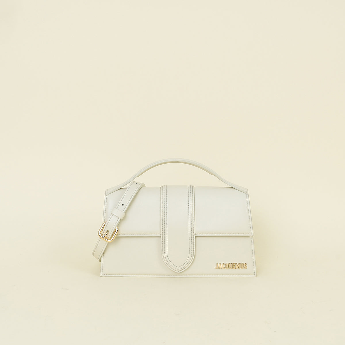 Jacquemus Ivory Le Grand Bambino Bag