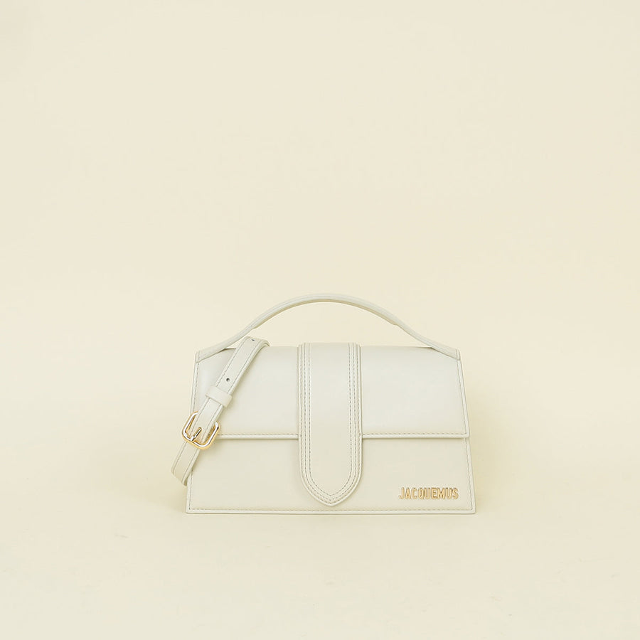 Jacquemus Ivory Le Grand Bambino Bag