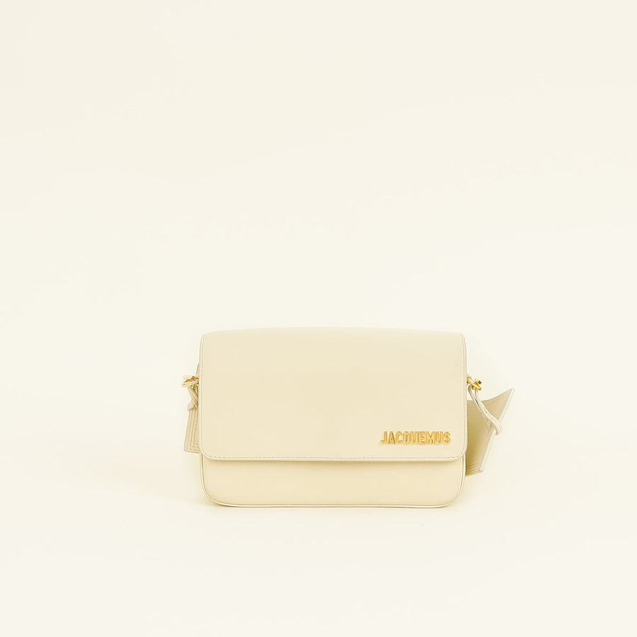 Jacquemus Light Beige Le Carinu Shoulder Bag