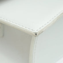 Jacquemus White Le Chiquito Moyen Top Handle Bag