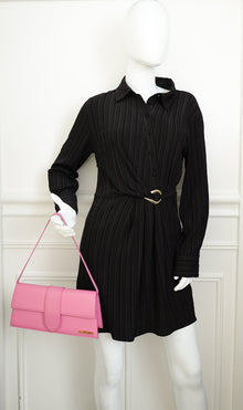 Jacquemus Pink Le Bambino Long Shoulder Bag