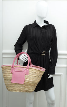 Jacquemus Bicolor Le Panier Soleil Basket Bag