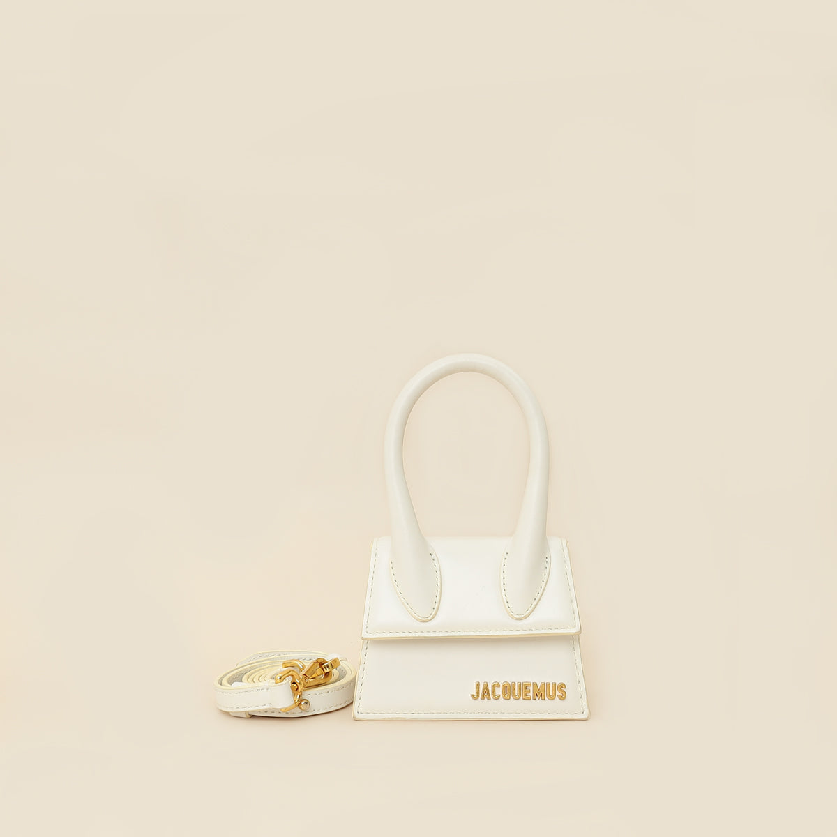 Jacquemus White Le Chiquito Mini Bag