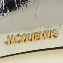 Jacquemus Bicolor Le Bisou Perle Metallic Shoulder Bag