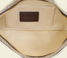 Jacquemus Bicolor Le Bisou Perle Metallic Shoulder Bag