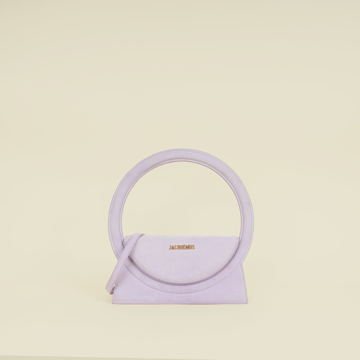Jacquemus Lilac Le Sac Rond Shoulder Bag