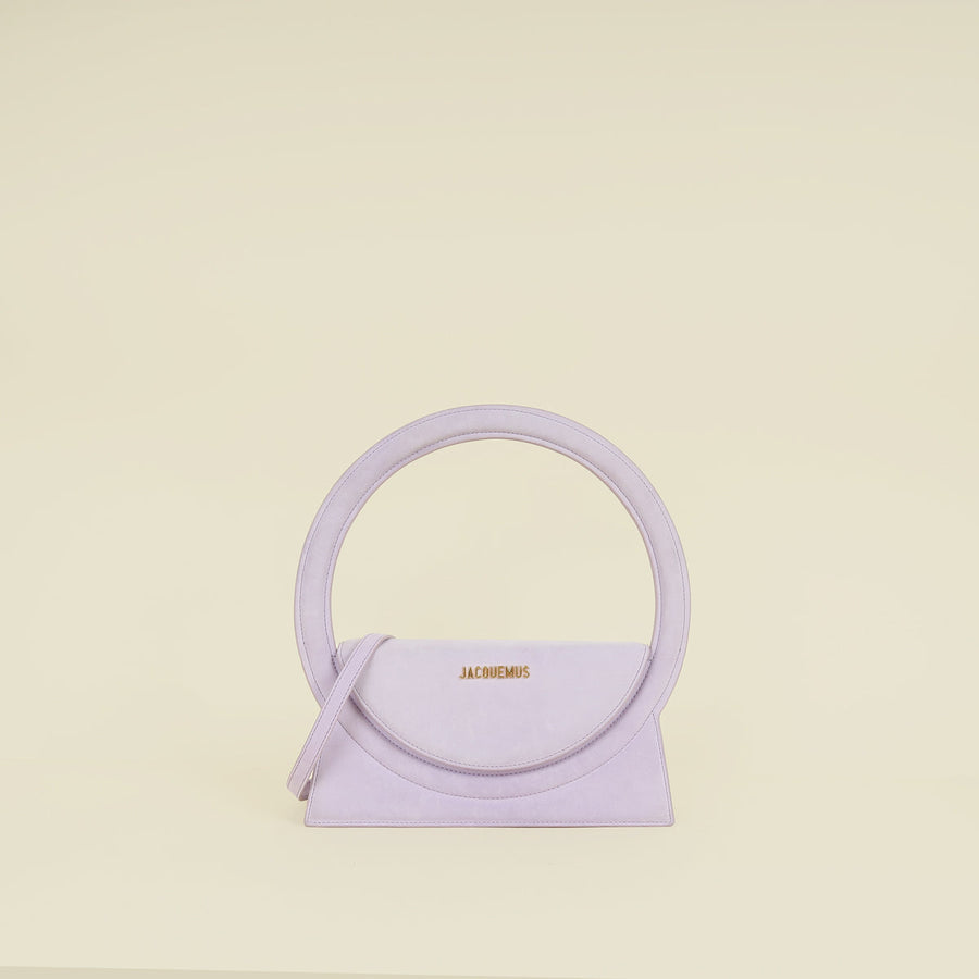 Jacquemus Lilac Le Sac Rond Shoulder Bag