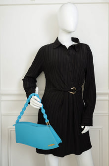 Jacquemus Blue La Vague Shoulder Bag