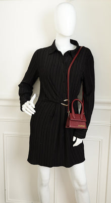 Jacquemus Burgundy Le Chiquito Mini Bag