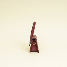 Jacquemus Burgundy Le Chiquito Mini Bag