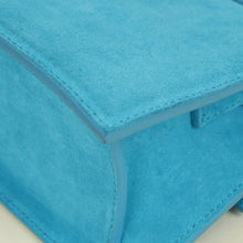 Jacquemus Turquoise Suede Le Chiquito Moyen Bag