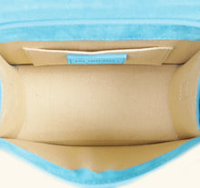 Jacquemus Turquoise Suede Le Chiquito Moyen Bag