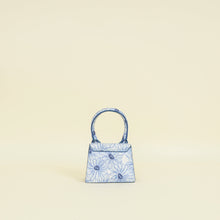 Jacquemus Blue Floral Print Le Chiquito Mini Bag