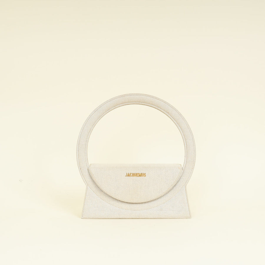 Jacquemus Greige Le Sac Rond Shoulder bag