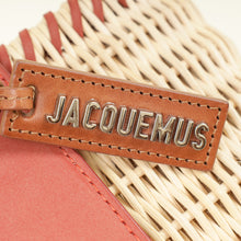 Jacquemus Rust Le Bambino Long Osier Bag