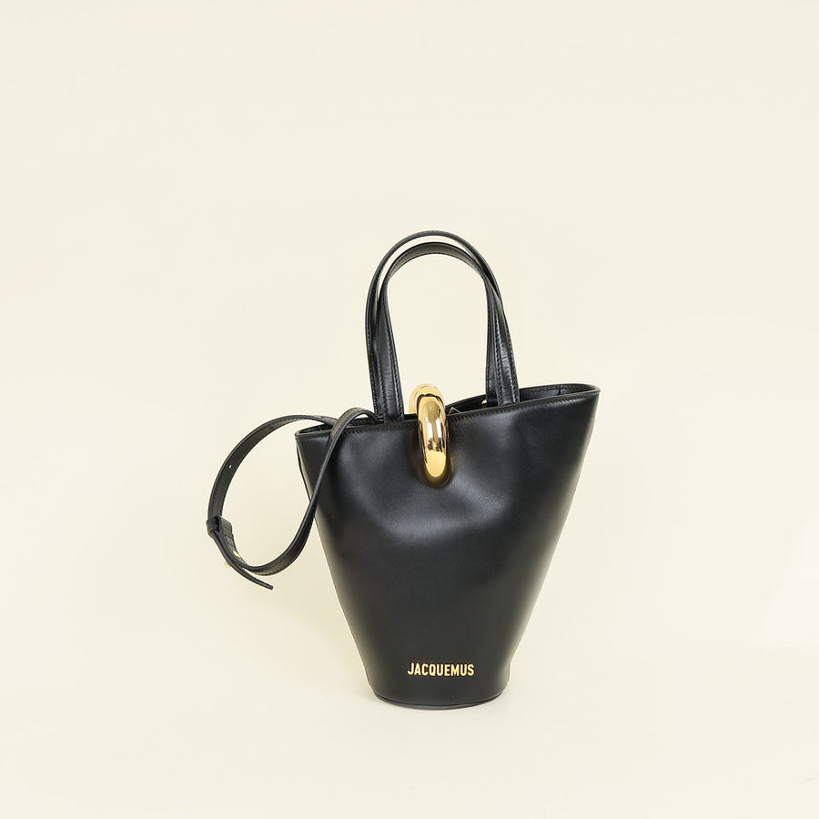 Jacquemus Black Le Petit Bambola Bucket Bag