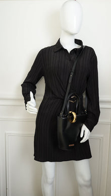 Jacquemus Black Le Petit Bambola Bucket Bag