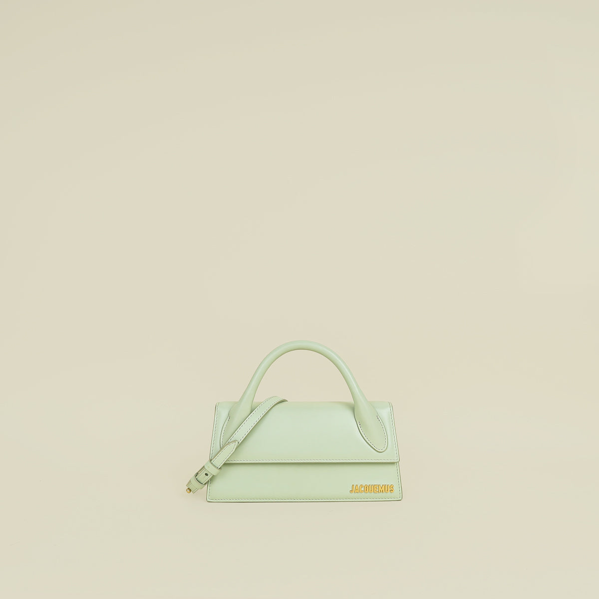 Jacquemus Mint Green Le Chiquito Long Top-Handle Bag