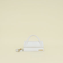 Jacquemus White Le Chiquito Long Top-Handle Bag