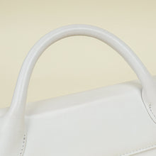Jacquemus White Le Chiquito Long Top-Handle Bag