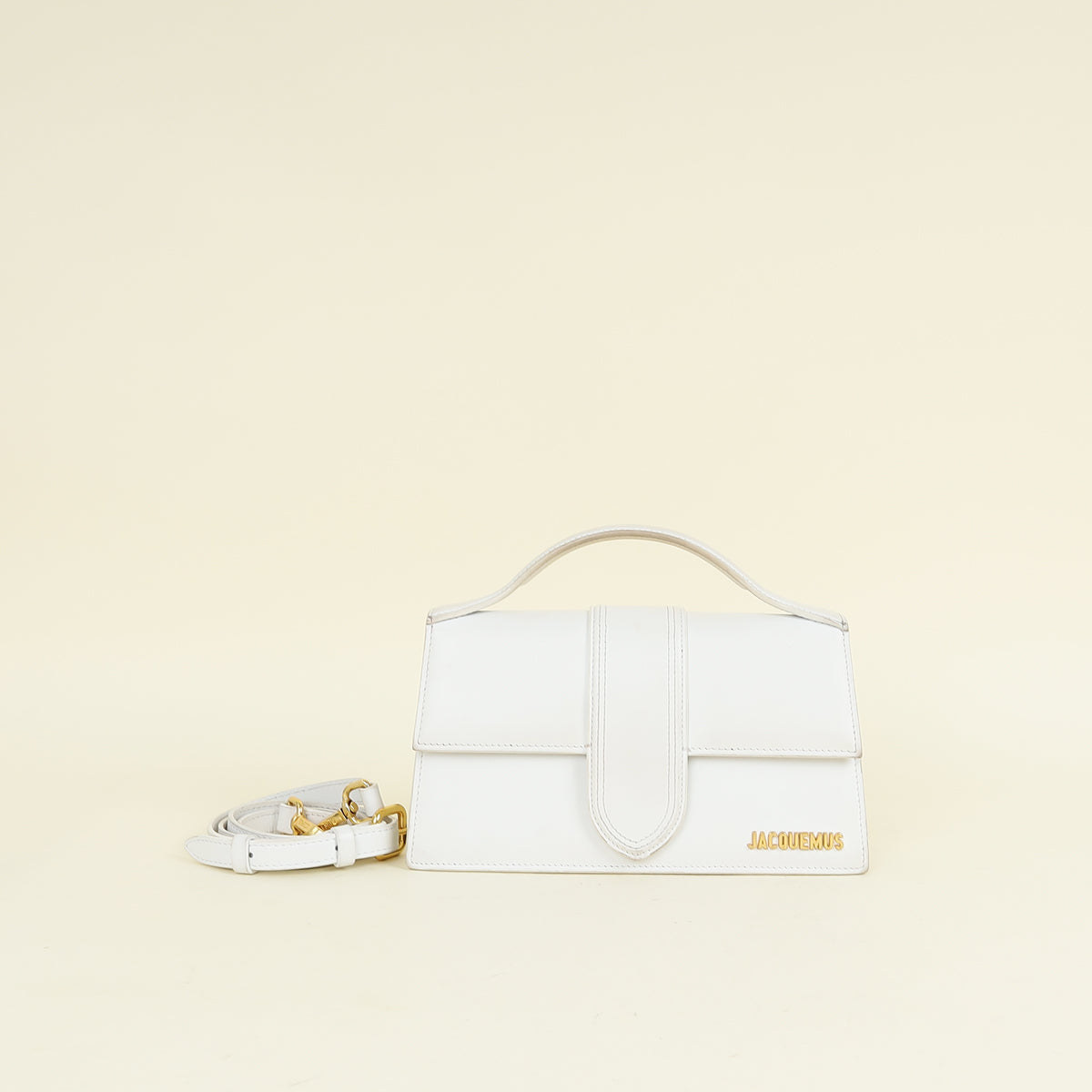 Jacquemus White Le Grand Bambino Bag