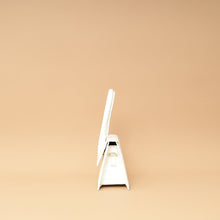 Jacquemus White Croco Embossed Chiquito Medium Bag