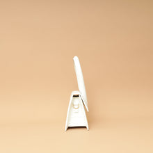 Jacquemus White Croco Embossed Chiquito Medium Bag