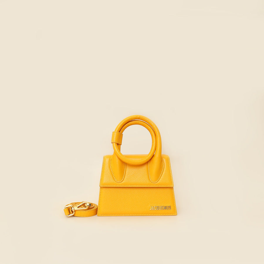 Jacquemus Yellow Le Chiquito Noeud Bag