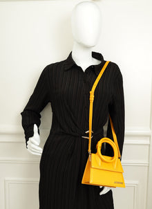 Jacquemus Yellow Le Chiquito Noeud Bag