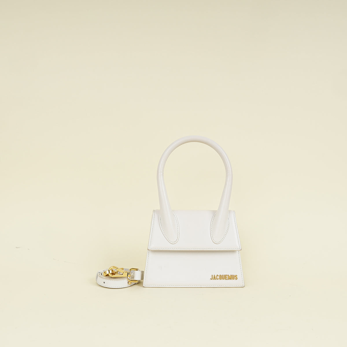 Jacquemus White The Medium Chiquito Bag