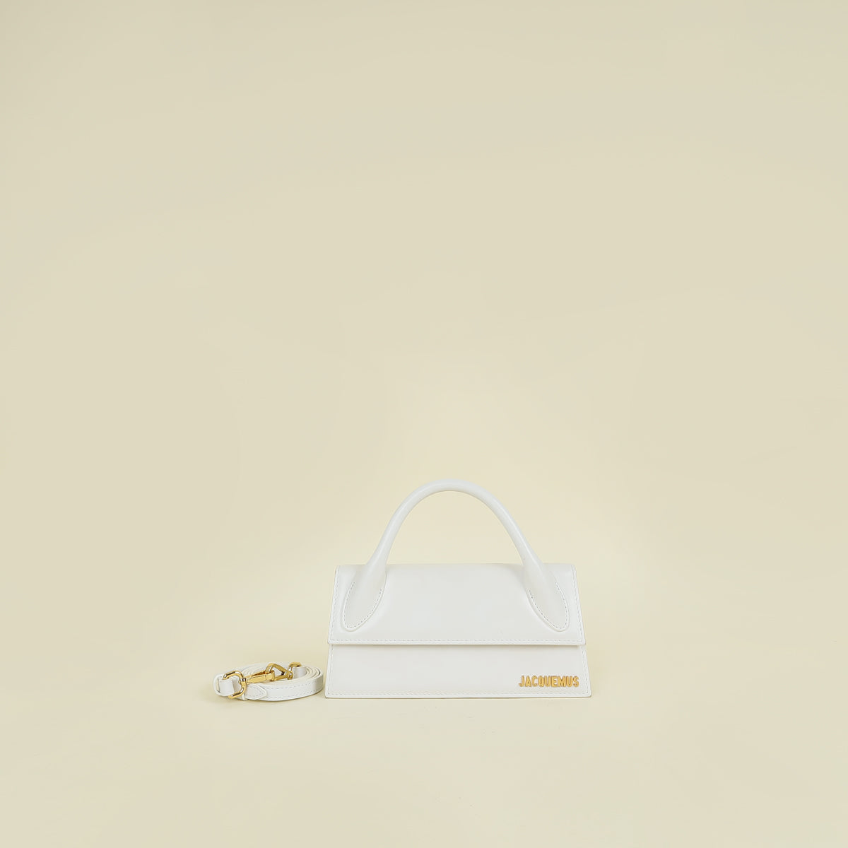 Jacquemus White The Long Chiquito Bag