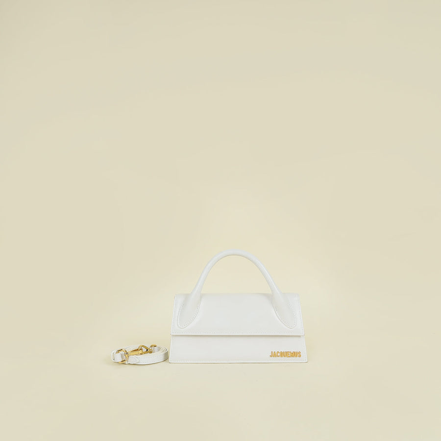 Jacquemus White The Long Chiquito Bag