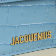 Jacquemus Gradient Blue Le Grand Bambino Crossbody Flap Bag