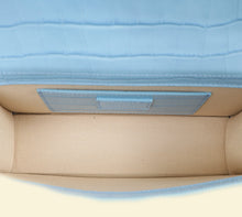 Jacquemus Gradient Blue Le Grand Bambino Crossbody Flap Bag