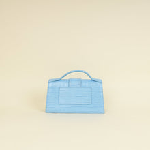 Jacquemus Gradient Blue Le Grand Bambino Crossbody Flap Bag