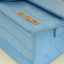 Jacquemus Gradient Blue Le Grand Bambino Crossbody Flap Bag