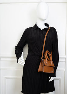 Jacquemus Brown Le Chiquito Noeud Bag