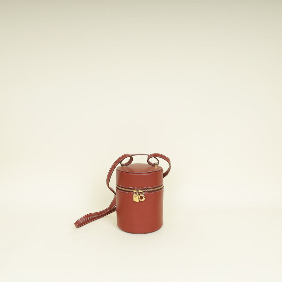 Loro Piana Deep Kummel Extra Case Medium Bag