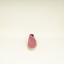 Loro Piana Noisette Rose Summer Charms Walk Loafers 39