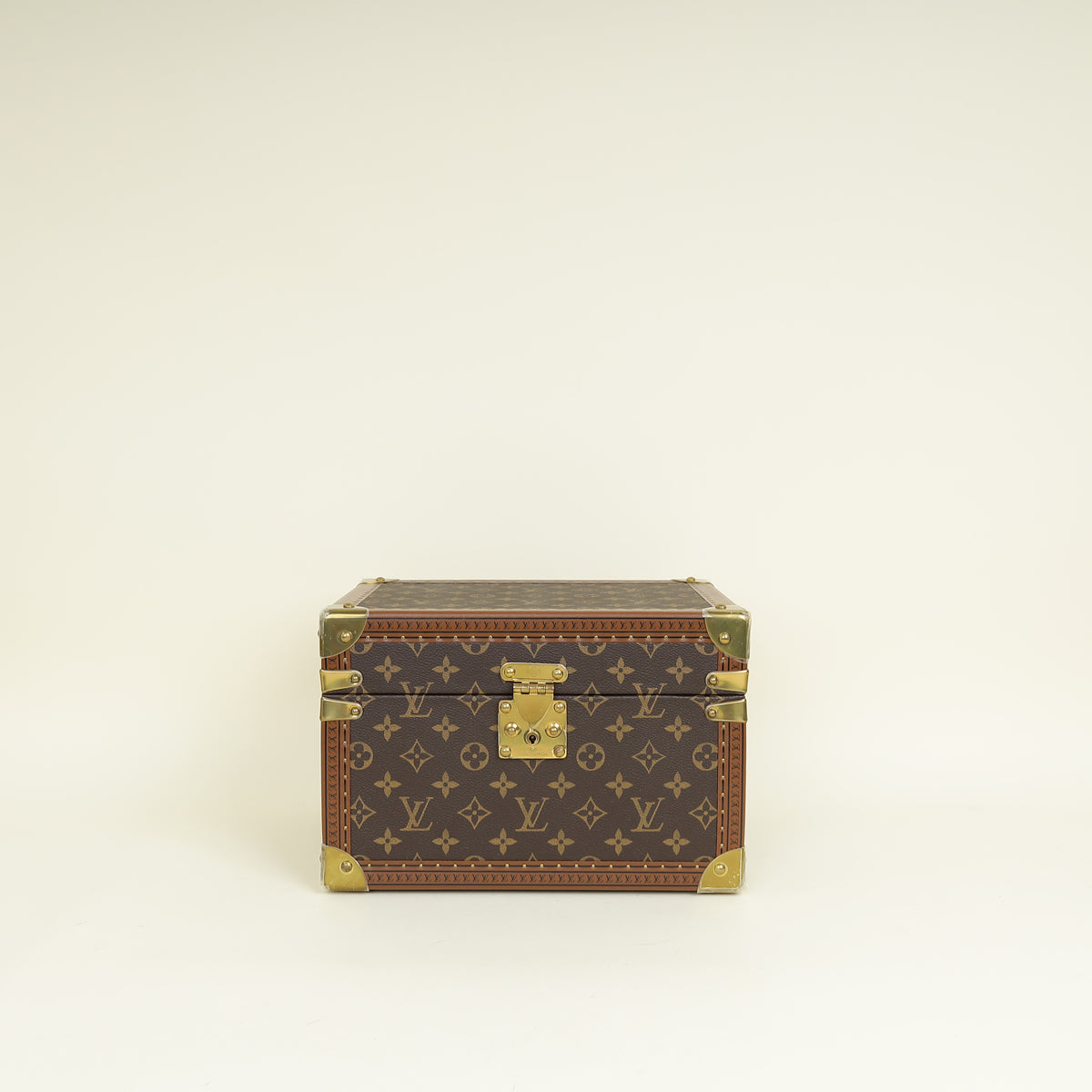Louis Vuitton Brown Monogram Trunk Case