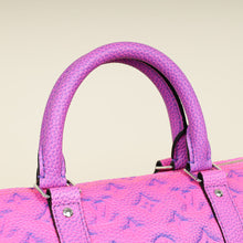 Louis Vuitton Bicolor Virgil Abloh Monogram Illusion Keepall Bandouliere 50 Bag