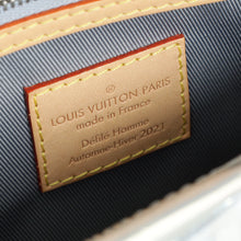Louis Vuitton Metallic Silver Monogram Mirror Keepall Bandouliere 50 Bag