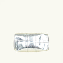 Louis Vuitton Metallic Silver Monogram Mirror Keepall Bandouliere 50 Bag