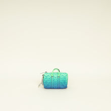 Louis Vuitton Ombre Green Blue Mini Keepall Earphones Pouch