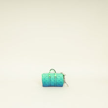 Louis Vuitton Ombre Green Blue Mini Keepall Earphones Pouch