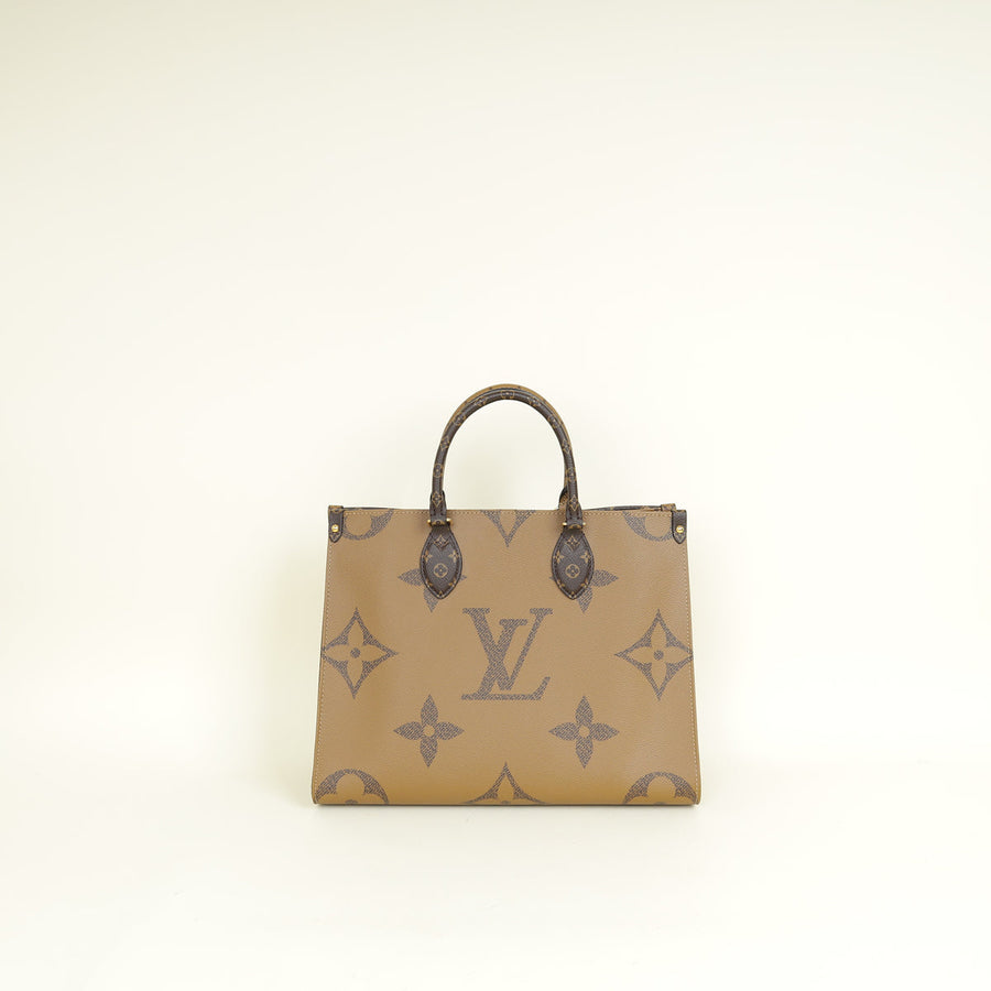 Louis Vuitton Bicolor Monogram Giant OnTheGo MM Bag