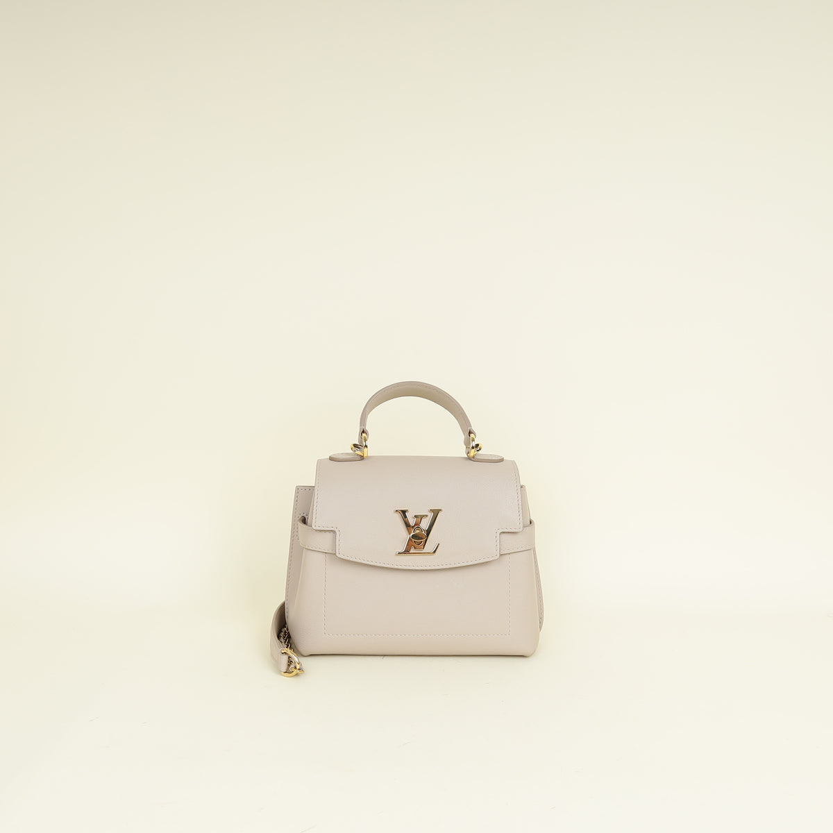 Louis Vuitton Greige LockMe Ever Mini Bag
