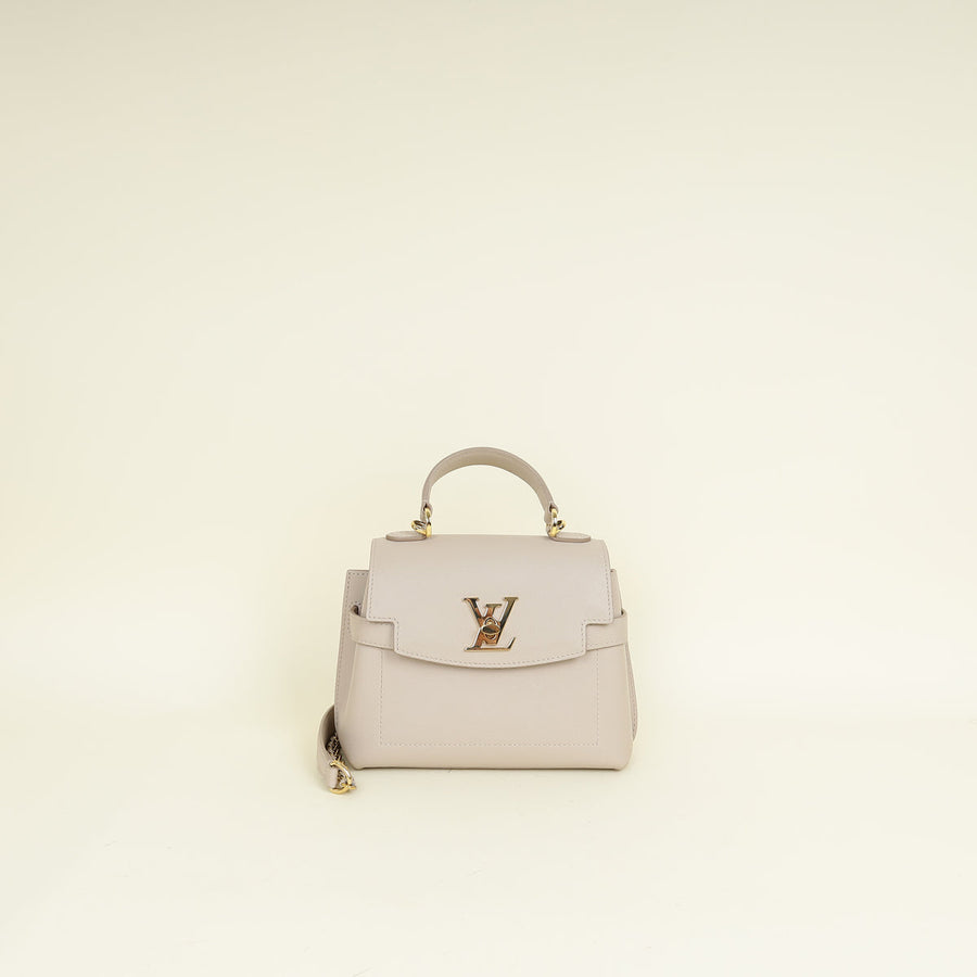 Louis Vuitton Greige LockMe Ever Mini Bag