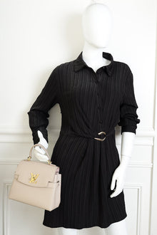 Louis Vuitton Greige LockMe Ever Mini Bag