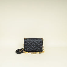 Louis Vuitton Black Monogram Embossed Coussin BB Bag